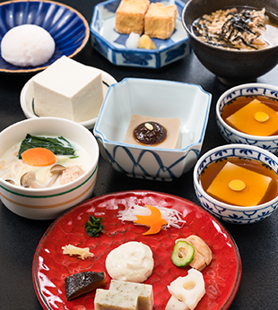 おすすめの朝顔御膳
