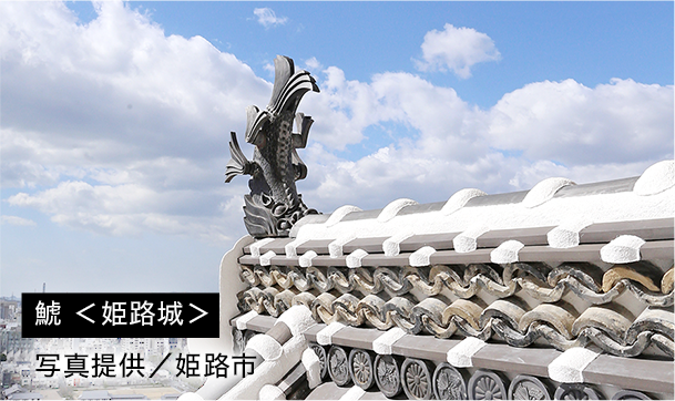 鯱 ＜姫路城＞写真提供／姫路市