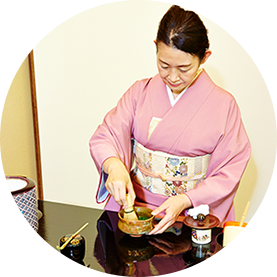 「お茶席はまさに一期一会。ぜひ気軽に体験してください」と宮本さん。